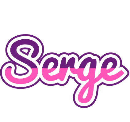 Serge cheerful logo