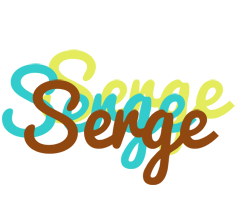 Serge cupcake logo