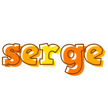 Serge desert logo