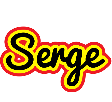 Serge flaming logo