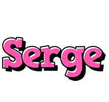 Serge girlish logo