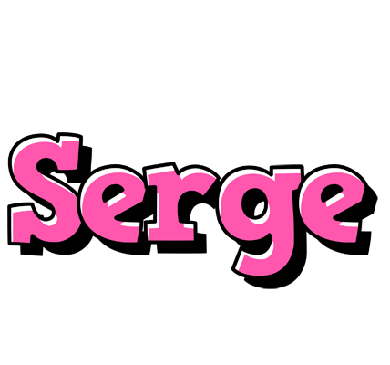 Serge girlish logo
