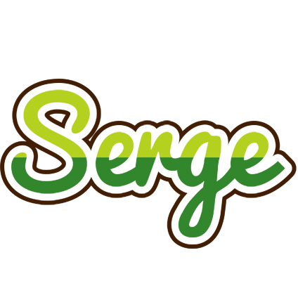 Serge golfing logo