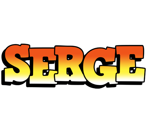Serge sunset logo