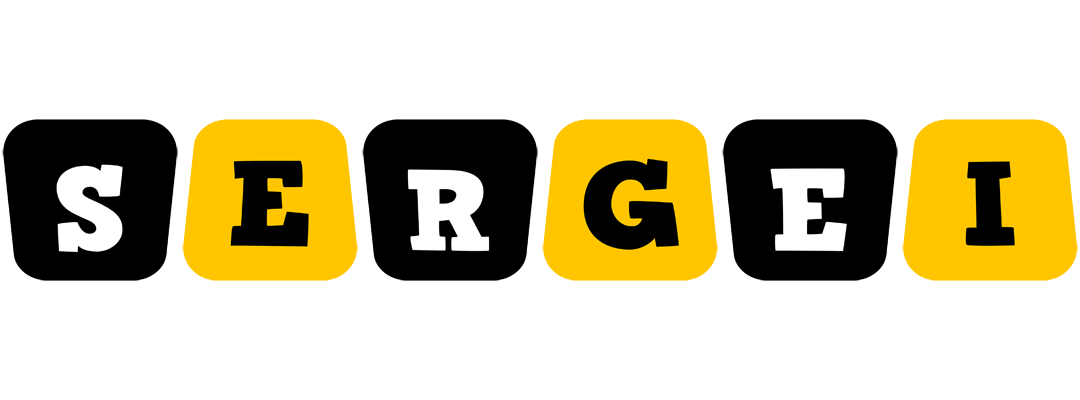 Sergei boots logo