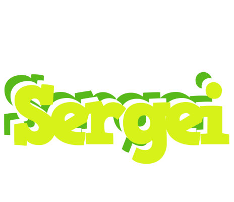 Sergei citrus logo