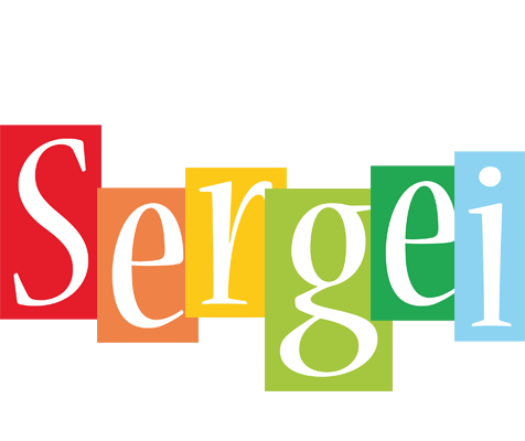 Sergei colors logo