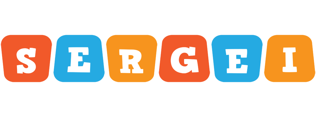 Sergei comics logo