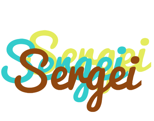 Sergei cupcake logo