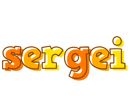 Sergei desert logo
