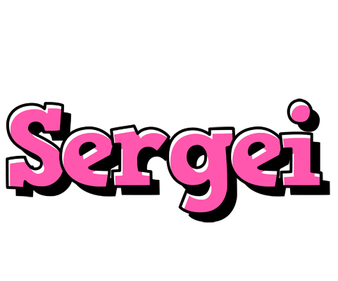 Sergei girlish logo