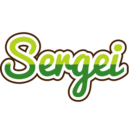 Sergei golfing logo
