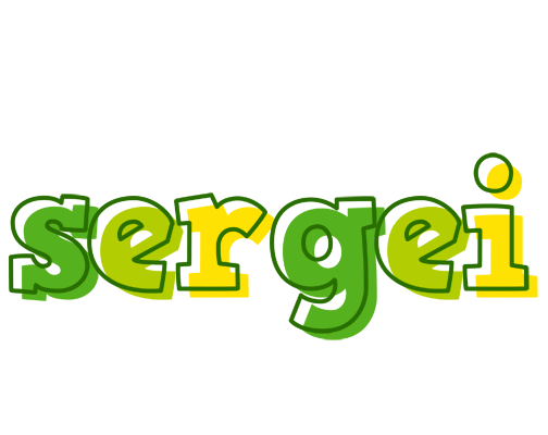 Sergei juice logo
