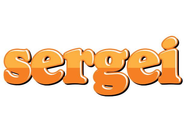 Sergei orange logo