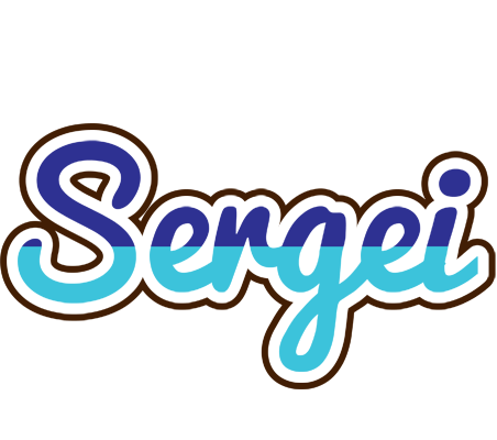 Sergei raining logo