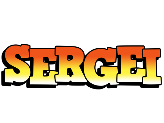 Sergei sunset logo