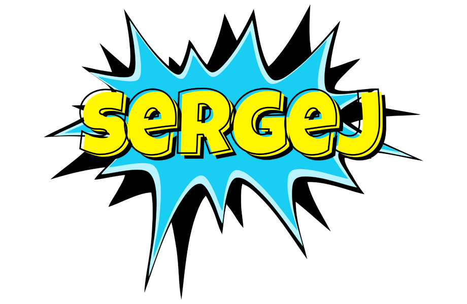 Sergej amazing logo