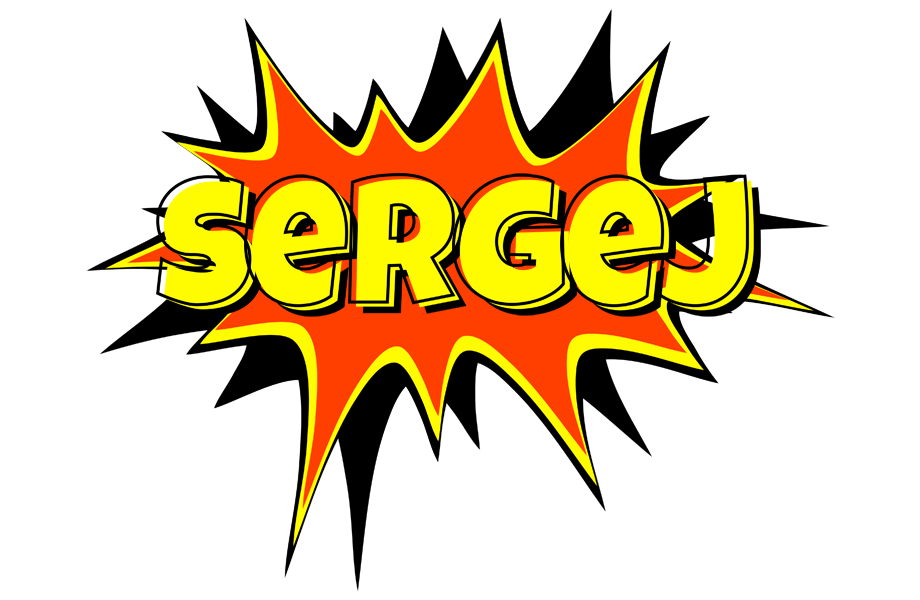 Sergej bazinga logo
