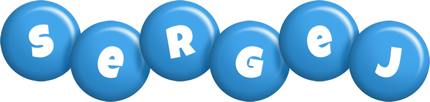Sergej candy-blue logo