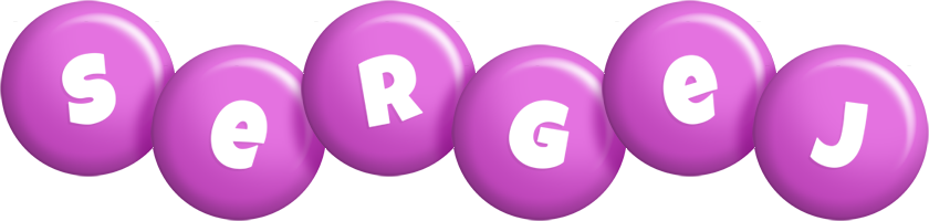 Sergej candy-purple logo