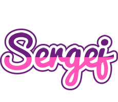 Sergej cheerful logo