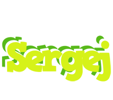 Sergej citrus logo