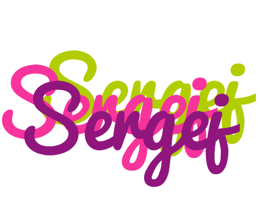 Sergej flowers logo