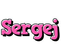 Sergej girlish logo