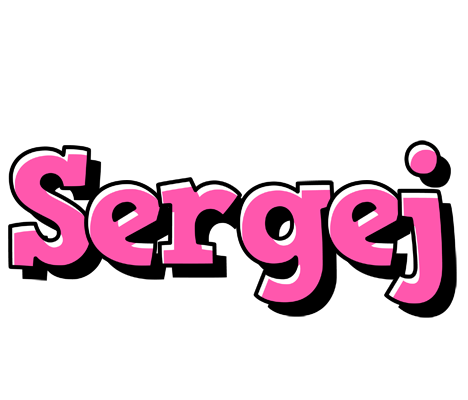 Sergej girlish logo
