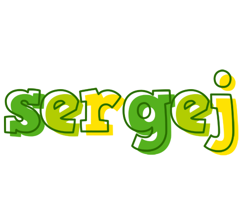 Sergej juice logo