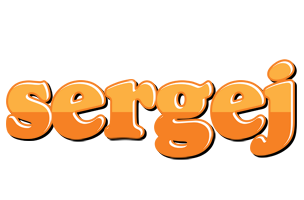 Sergej orange logo
