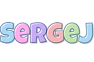 Sergej pastel logo