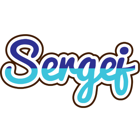 Sergej raining logo