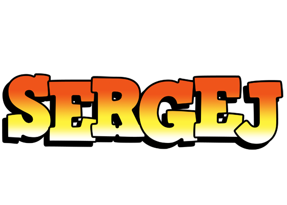 Sergej sunset logo