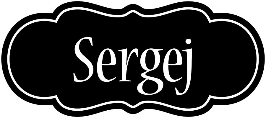 Sergej welcome logo