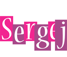 Sergej whine logo