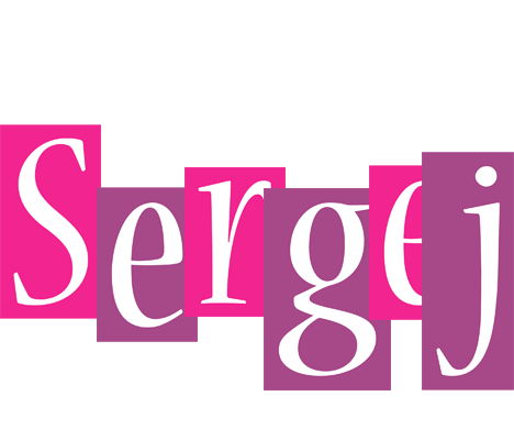 Sergej whine logo