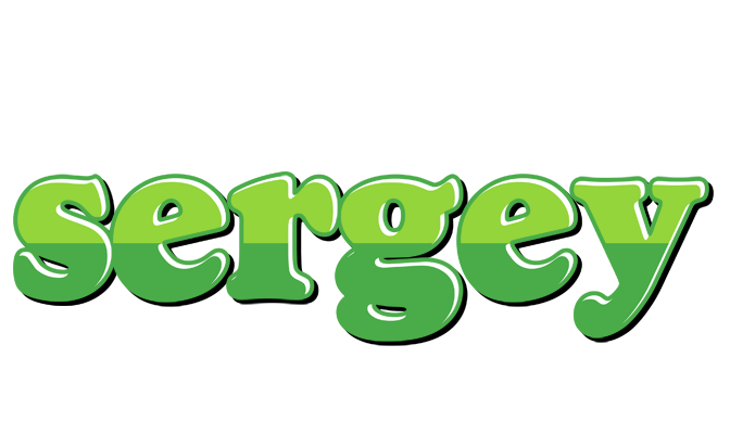 Sergey apple logo