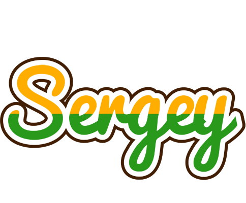 Sergey banana logo