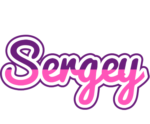 Sergey cheerful logo