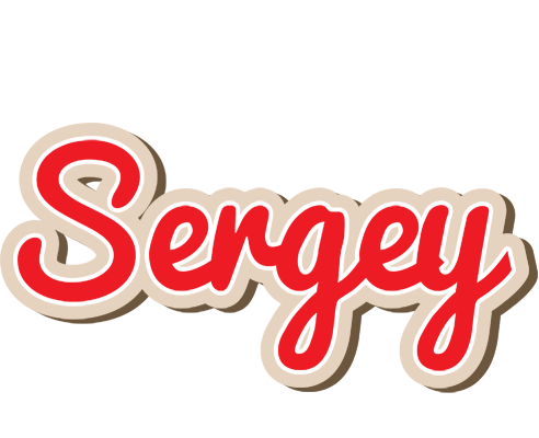 Sergey chocolate logo