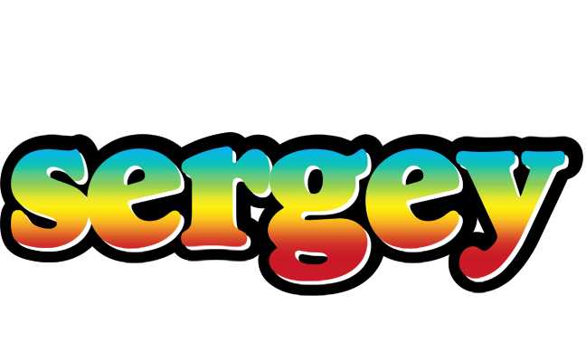 Sergey color logo