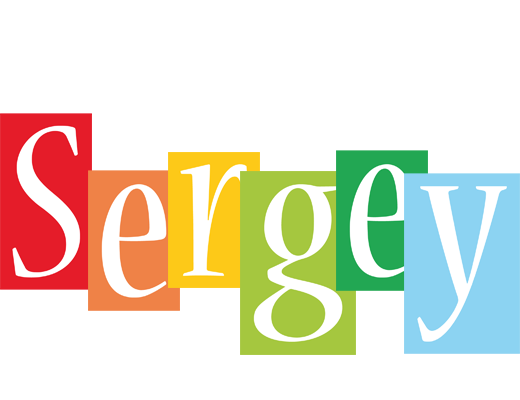 Sergey colors logo