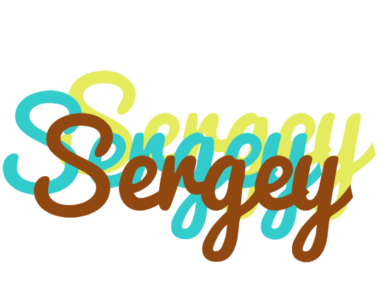 Sergey cupcake logo