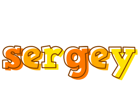 Sergey desert logo