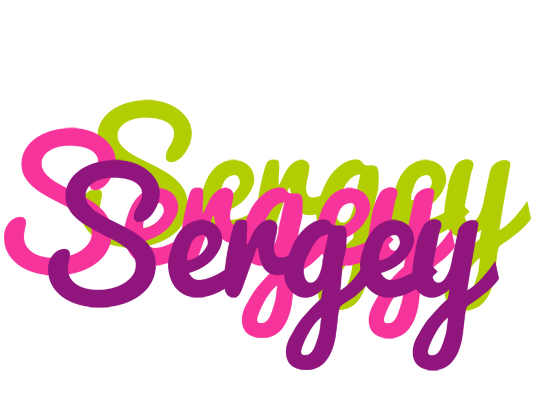 Sergey flowers logo