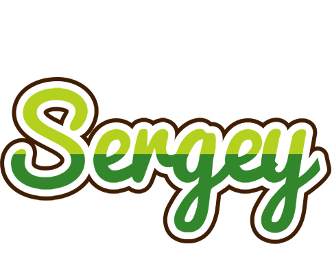 Sergey golfing logo