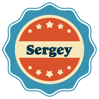 Sergey labels logo
