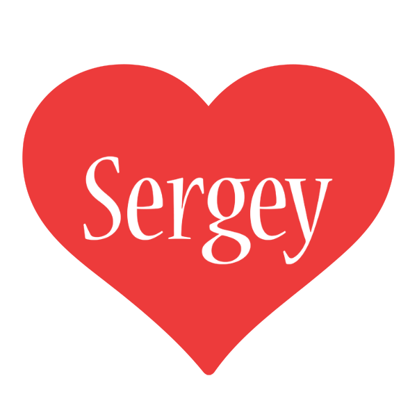 Sergey love logo