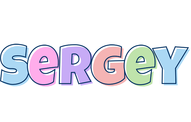 Sergey pastel logo